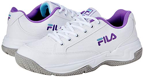 Tênis Grand Prix, Fila, Feminino, Branco/Azul/Lilás, 37