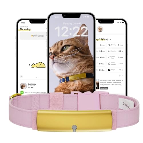 Catlog Health Tracker for Cats - Smart Cat Collar with