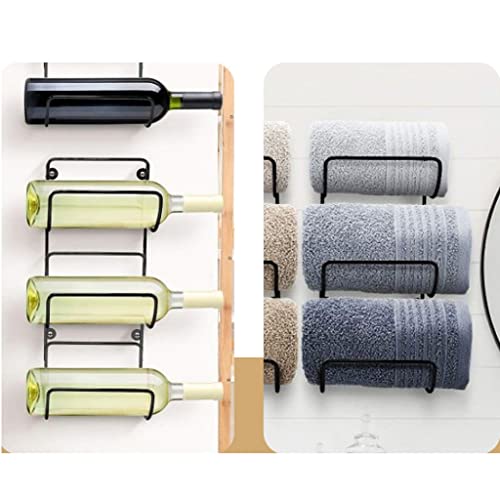 Porte-serviettes de salle de bain pour petits espaces sans placard - 7