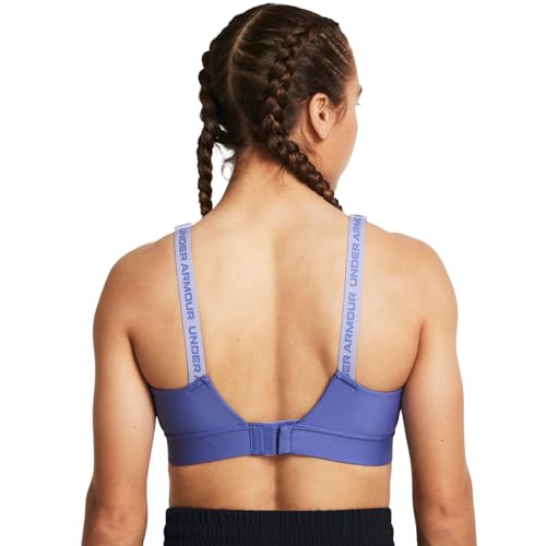Image of Under Armour Women's Armour Mid Heathered Sports Bra