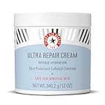 First Aid Beauty – Ultra Repair Cream, Intense Hydration Whipped Colloidal Oatmeal, Clinically Proven to Strengthen Skin Barrier in 7 Days & Helps Relieve Eczema, Luxury Face & Body Moisturizer, 12 oz