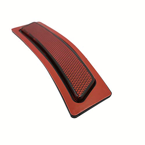 Image of Front Bumper Reflector Side Marker Lights For BMW F30 3 Series F32 F33 F36 4-Series (Red Lens)