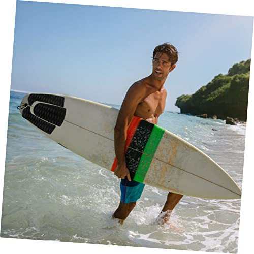 BESPORTBLE 9 Peças De Almofada Antiderrapante Para Prancha De Surf Com Adesivo No Calcanhar Eva