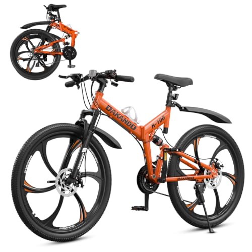Foldable 21-Speed Full Suspension Bike