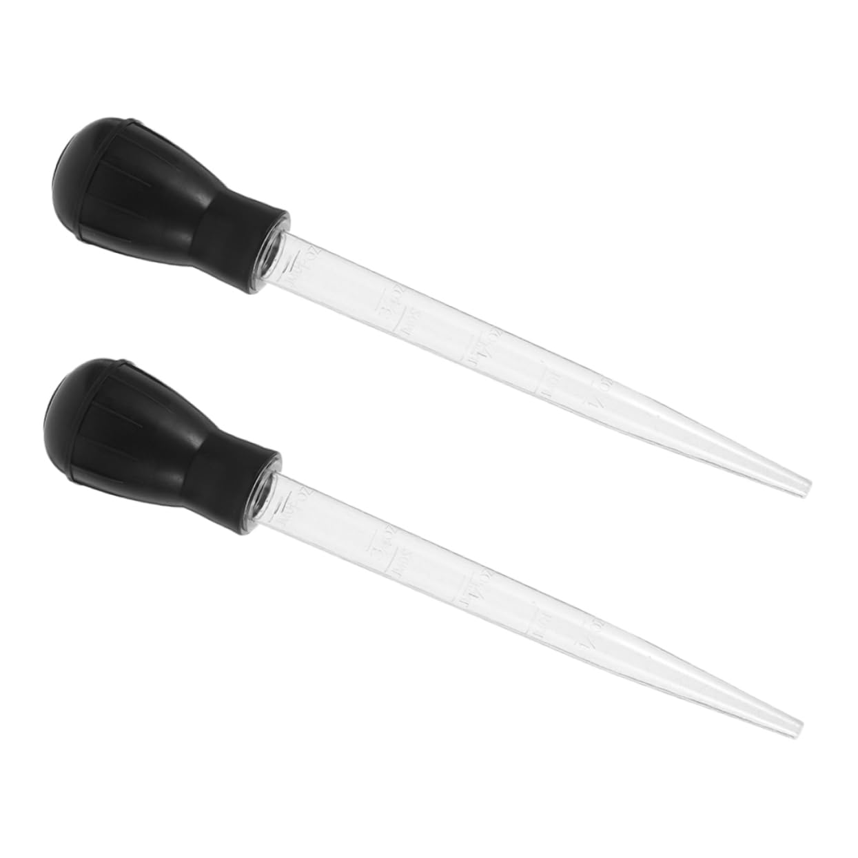 OKUMEYR 2pcs Turkey Baster Meat Injector Flavorful Cooking Baster Grilling Roasting Tool Suction Injector Material