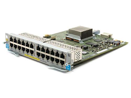 Image of HP ProCurve J9307A 24-Port 1GbE BASE-T PoE+ ZL Module (Renewed)