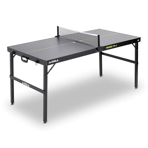 JOOLA Midsize FA-X Tischtennisplatte – kompakter Indoor-Tisch im Kofferdesign