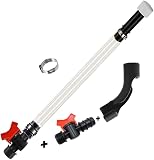 Racing Fuel Filler Hose with Ball Valve Shut-Off and Hose Bender Kit, VP Fuel Jug Hose, for Racing Fuel Containers Jugs, Gas Can, Fuel Tank, VP Racing Fuel Containers, LC2 Jugs, Scribner Fuel Jugs -  musibo2098