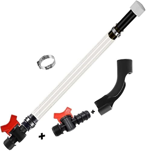 Racing Fuel Filler Hose with Ball Valve Shut-Off and Hose Bender Kit, VP Fuel Jug Hose, for Racing Fuel Containers Jugs, Gas Can, Fuel Tank, VP Racing Fuel Containers, LC2 Jugs, Scribner Fuel Jugs -  musibo2098