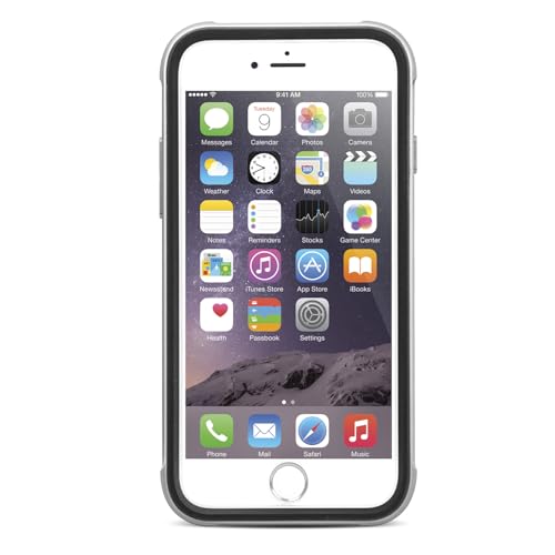 X-Doria iPhone 6S/6 Defense Shield [Military Grade Drop Tested] TPU & Aluminum Protective Case-Silver