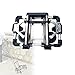 RUBAPOSM Carretilla de Mano Plegable, Carro de Carro PortáTil, Carro de Empuje Multifuncional con Ruedas para Levantar/Mover CóModamente en La Oficina en Casa Al Aire Libre,Black 4