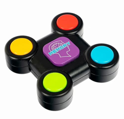 Brigamo Memory Buzzer mit Licht & Sound, Memory Lernspielzeug für Kleinkinder, Motorik Spielzeug