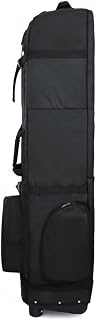 INGVY Golf Travel Bag Golf Air Bag Waterproof Dustproof Storage Bag Thicken Aviation Bag Foldable Airplane Travelling Golf Bag with Wheel