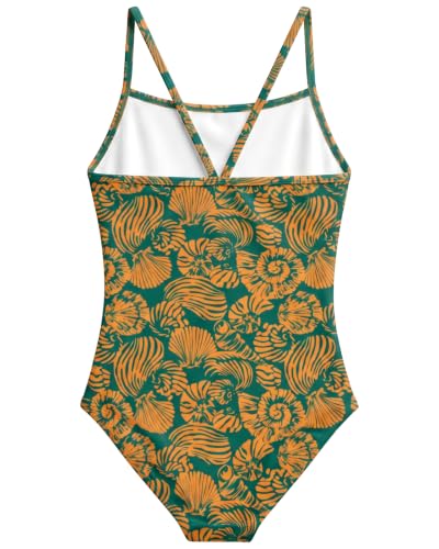 Image of weVSwe Baby Girl Swimsuit One Piece Swimsuit Cute Toddler Girls Sleeveless Bikini Kids 2-10 Years