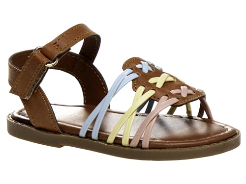 Girl's Multicolor Strappy Casual Sandals