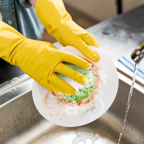 Juego de 5 paños para cocina de acrílico Baluue para limpiar grasa y suciedad 4