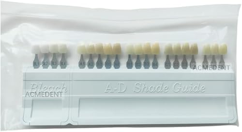 Miniatura 2 de Guía de sombra oral Dientes de porcelana Estilo Ivoclar Dental A-D 16Colors 4pcs Blanqueamiento dental