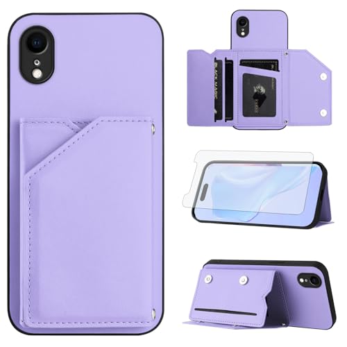 Étui pour iPhone XR idéal pour les femmes actives avec porte-cartes
