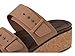 Crocs Womens Brooklyn Cork Buckle Sandals Milk Chocolate 8 Medium