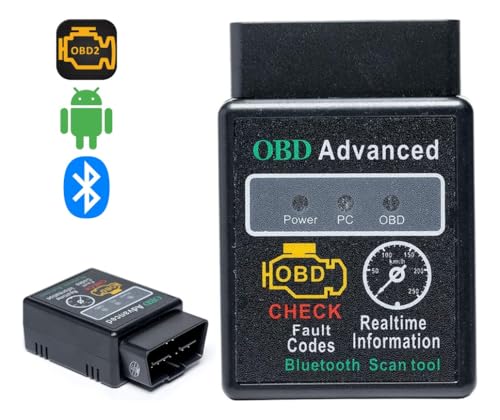 Scanner Automotivo Carro Android Original Obd2 Bluethooth Apaga Erros