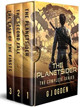 The Planetsider Trilogy: The Complete Sci-Fi Series (G J Ogden Space Opera Sci-Fi Box Sets Book 8)