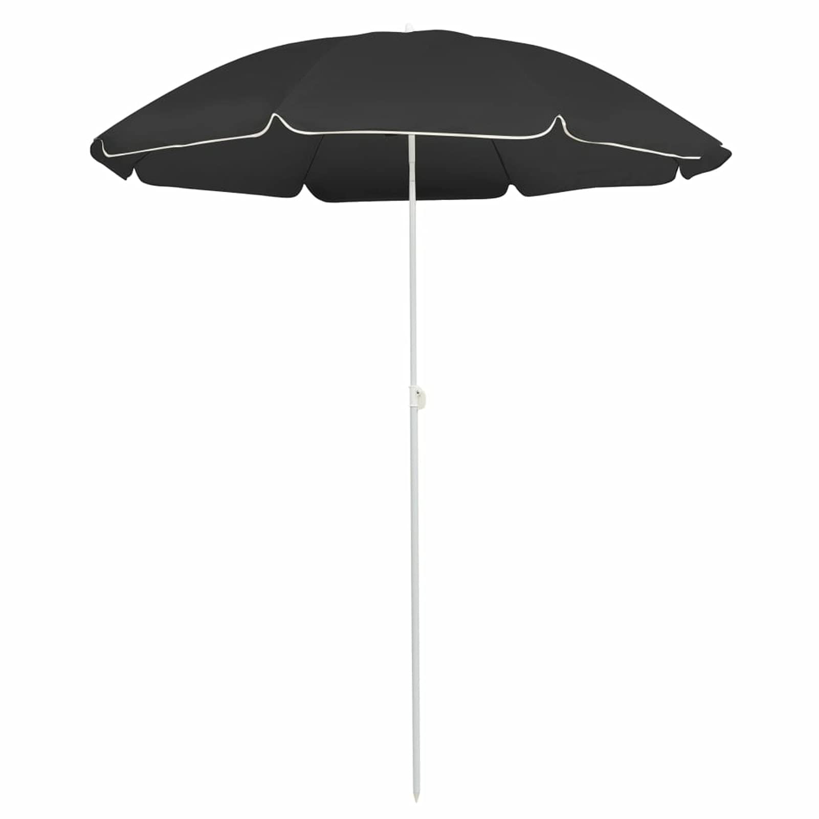 Parasol extérieur résistant CLSDRZC 180 cm mât acier robuste