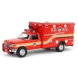 Greenlight 1/64 1989 F-350 Ambulance FDNY Support Unit First Responders 67067