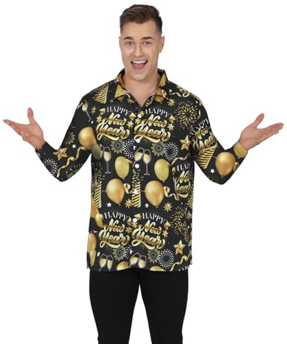 Chemise Happy New Year Fiestas Guirca Idée Cadeau Fête Homme