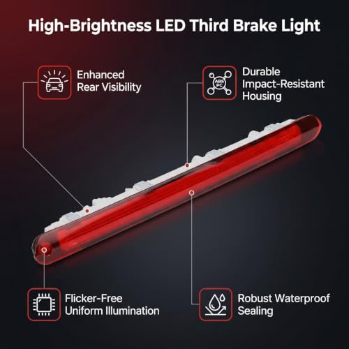 Luz de freno LED alta montaña tercera de stop con ajuste exacto OEM 4479060800 5