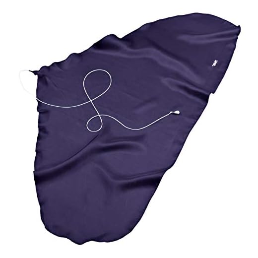 Hodge Silk Tenor Saxophone Swab, Purple