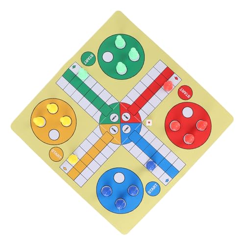 Generic Juego de Ajedrez Volador de Escritorio, Juego de Estrategia Clásico, Ideal para Fiestas, Viajes, Diseño Plegable - imagen 9