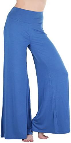 Poly-Rayon-Spandex Palazzo Pants 