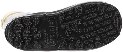 Kidorable Pirate Brown Rubber Rain Boots With Fun Crossbones Pull On Heel Tab