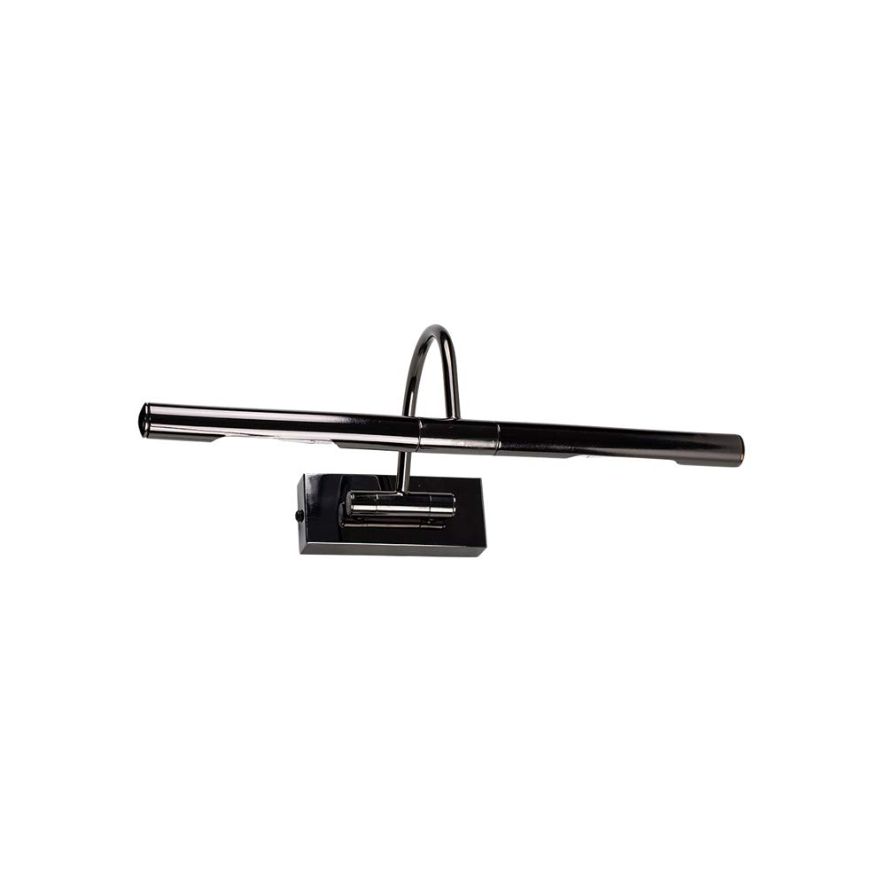 MiniSun | Capri Adjustable Black Chrome Mains Powered Display Wall Light | Hardwired Picture & Display Lights, Home Décor & Improvement Essential | Includes LED Bulbs | Mains Wired