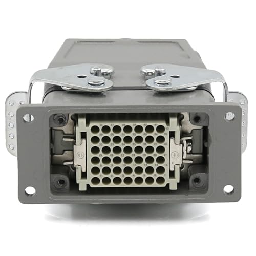 Conector rectangular industrial HDC-HDD-042 de 42 pines para cableado prensado en frío 4