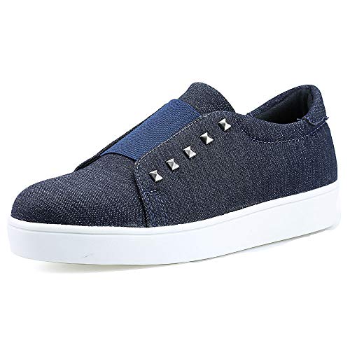 Tênis Sapatênis Neway Feminino Plataforma Jeans com Relógio - 7106Jeans