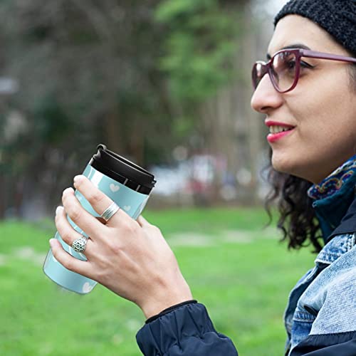 Funny Beaver With Heart Reusable Plastic Insulated Cup Double Wall Coffee Mug Fashion Travel Tumblers With Lid 250Ml #TOP7