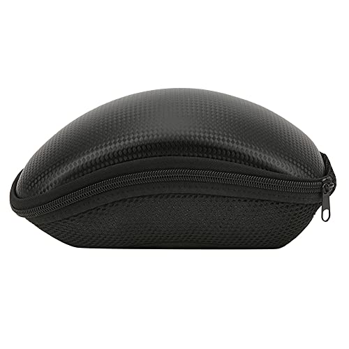 Premium PU Leather Goggle Carrying Case, Scratch Proof Ski Snowboard Sunglasses Protector with Zipper,Suitable for Storage, for Ski Goggles, Reading Glasses