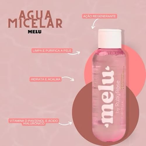 Água Micelar Melu - Ruby Rose 100ml