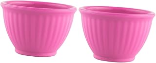 Beavorty 2 Pçs Tigelas De Silicone Para Tratamentos Faciais Tigela De Mistura De Silicone Máscara Facial Tigela Tigela De Mistura Tigela Para Uso Doméstico Facial DIY Tigela Preparação