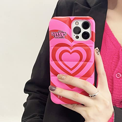 AIVIE The Puffer Case per iPhone 13 6.1 inch, Cute...