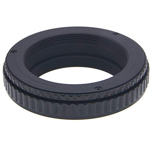 Hélice M42 à M42 adaptateur annulaire de mise au point réglable 12-17mm résout la netteté en macro