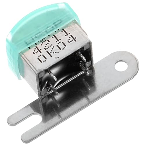 Zerodeko Tête Magnétique D'enregistreur Stéréo, Accessoire Métallique Solide, Compatible Magnétophone à Cassettes, Double Canal pour Enregistrement Audio, Usage Professionnel et Amateur