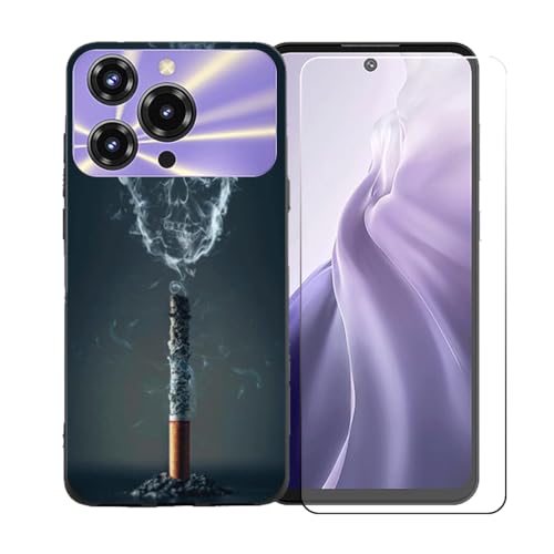 CongJiaLingXiP[XKp Oukitel C69 (7.2") + ꂽKXXN[veN^[A_ȃVR[VFop[TPUیJo[̂,BST18