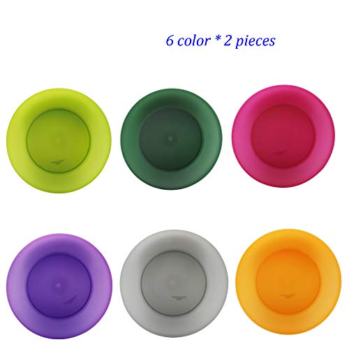 Yuyuhua Everyday Dinner Plates Plastic Reusable 10 Inch Bpa Free Dishwasher Safe Set Of 12 In Assorted Colors For Parties Wedding Birthday Lunch And Indoor Outdoor Use #TOP3