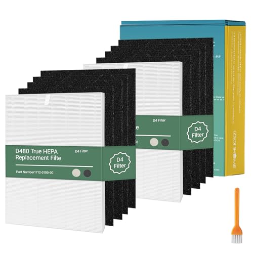 Filtre purificateur Winix D480 pour maison saine - Pack rechange H13