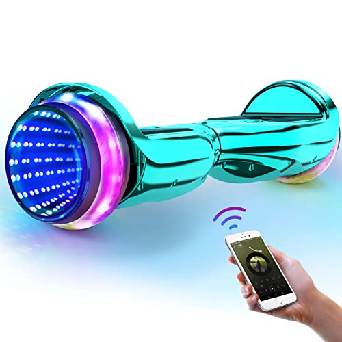 Epctek Hoverboard,6.5" Two-Wheel Self-Balancing Hover Board With Bluetooth Speakers And Fashion Led Lights For Kids #TOP30