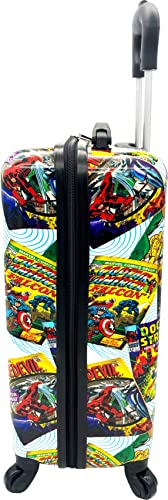 Fast Forward Kids Licensed Hard-Side 20” Spinner Luggage Lightweight Carry-On Suitcase (Marvel) - Thumbnail 5