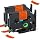 Replacement for Brother P Touch Label Tape Black on Orange TZe-B31 TZeB31 | 12mm 0.47'' Laminated TZe TZ Label Maker Tape, Compatible with Brother PT-D210 PT-D220 PT-H110 PT-D400 PT-D600, 2-Pack