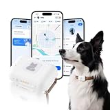 Pet Real Time GPS Tracker, Smart Dog Tracker GPS with 1 Month Subscription